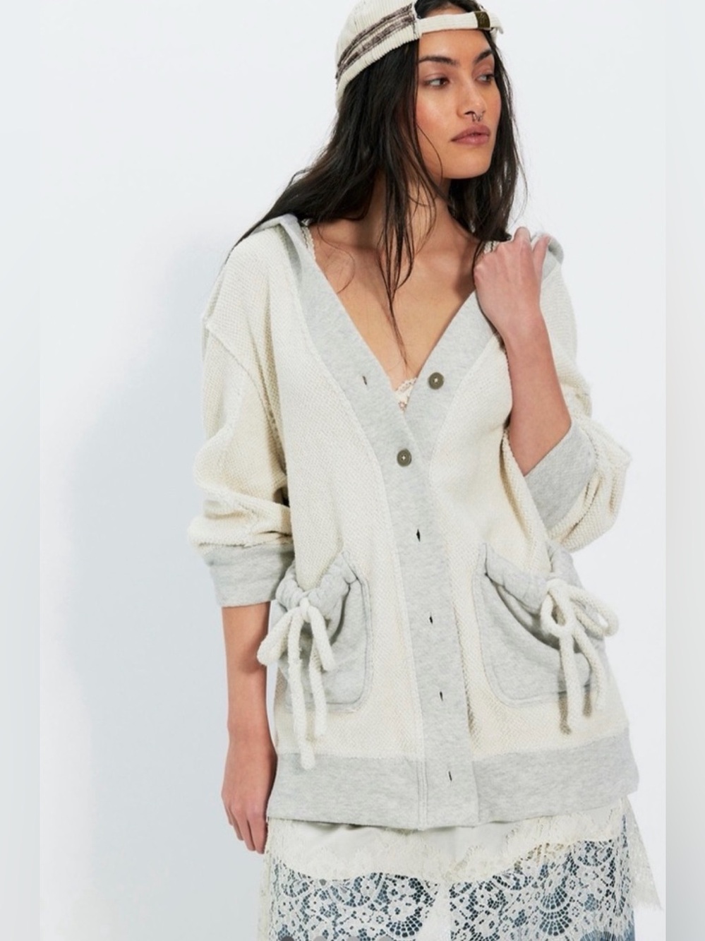 We The Free Free People Malibu Cardi NWT SIZE XS